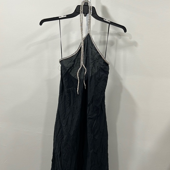 Jonathan Simkhai Onyx Halter Maxi Dress black - Picture 4 of 15